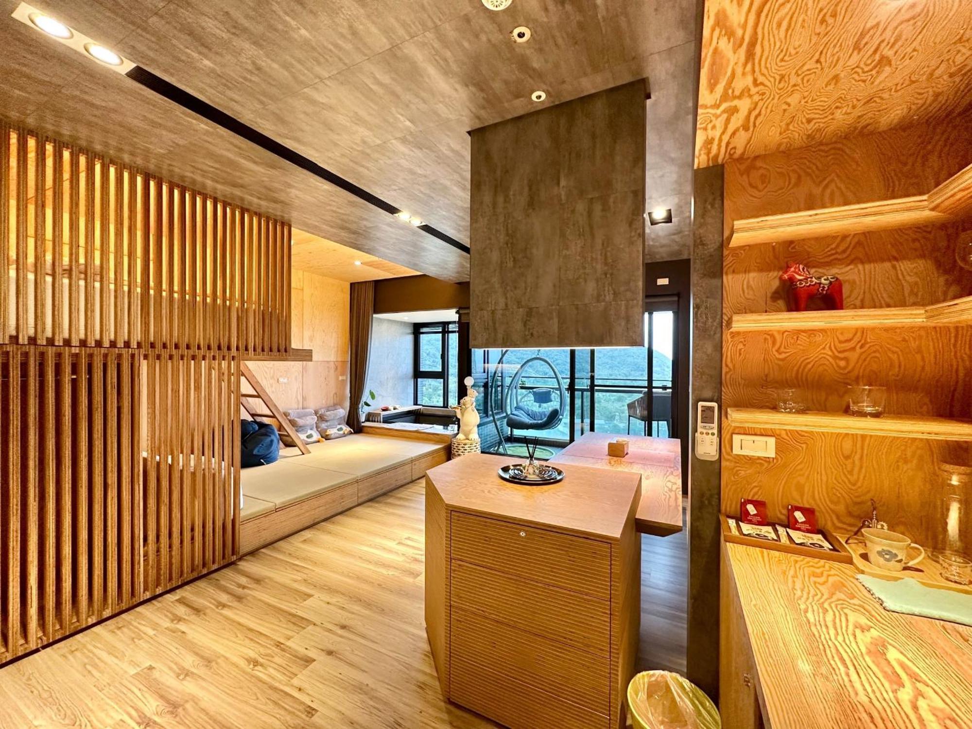 Toucheng Happyhouse頭城黑皮家 附早餐 Apartment Exterior foto